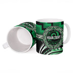 Aotearoa Ngati Maniapoto Personalised Ceramic Mug Maori Iwi Poutama Puhoro Tattoo