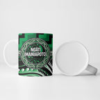 Aotearoa Ngati Maniapoto Personalised Ceramic Mug Maori Iwi Poutama Puhoro Tattoo