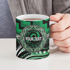 Aotearoa Ngati Maniapoto Personalised Ceramic Mug Maori Iwi Poutama Puhoro Tattoo