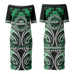 Aotearoa Ngati Maniapoto Personalised Couples Matching Puletasi and Hawaiian Shirt Maori Iwi Poutama Puhoro Tattoo