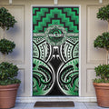 Aotearoa Ngati Maniapoto Personalised Door Cover Maori Iwi Poutama Puhoro Tattoo