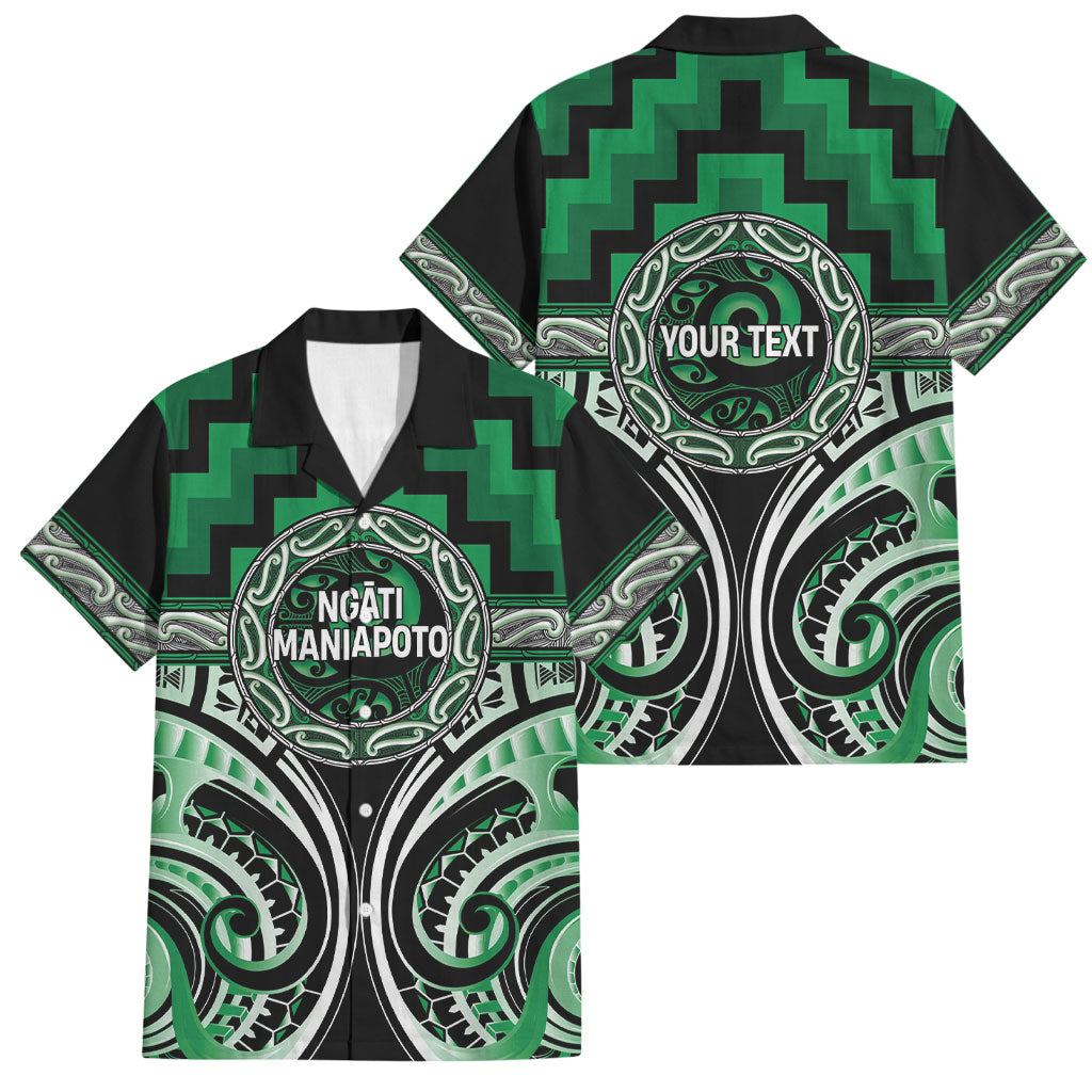 Aotearoa Ngati Maniapoto Personalised Family Matching Mermaid Dress and Hawaiian Shirt Maori Iwi Poutama Puhoro Tattoo