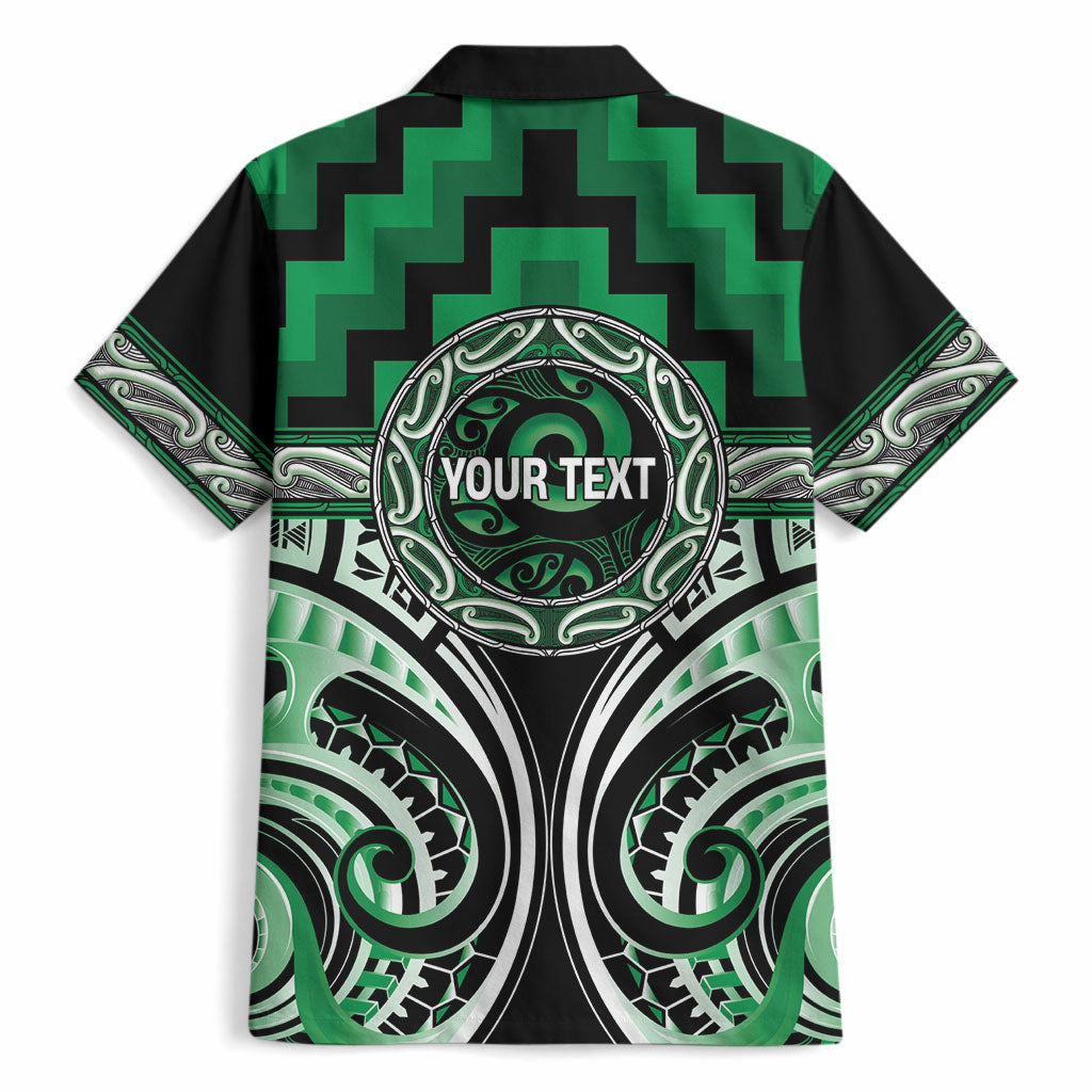 Aotearoa Ngati Maniapoto Personalised Hawaiian Shirt Maori Iwi Poutama Puhoro Tattoo