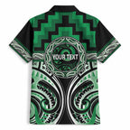 Aotearoa Ngati Maniapoto Personalised Hawaiian Shirt Maori Iwi Poutama Puhoro Tattoo