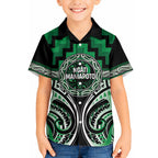 Aotearoa Ngati Maniapoto Personalised Hawaiian Shirt Maori Iwi Poutama Puhoro Tattoo