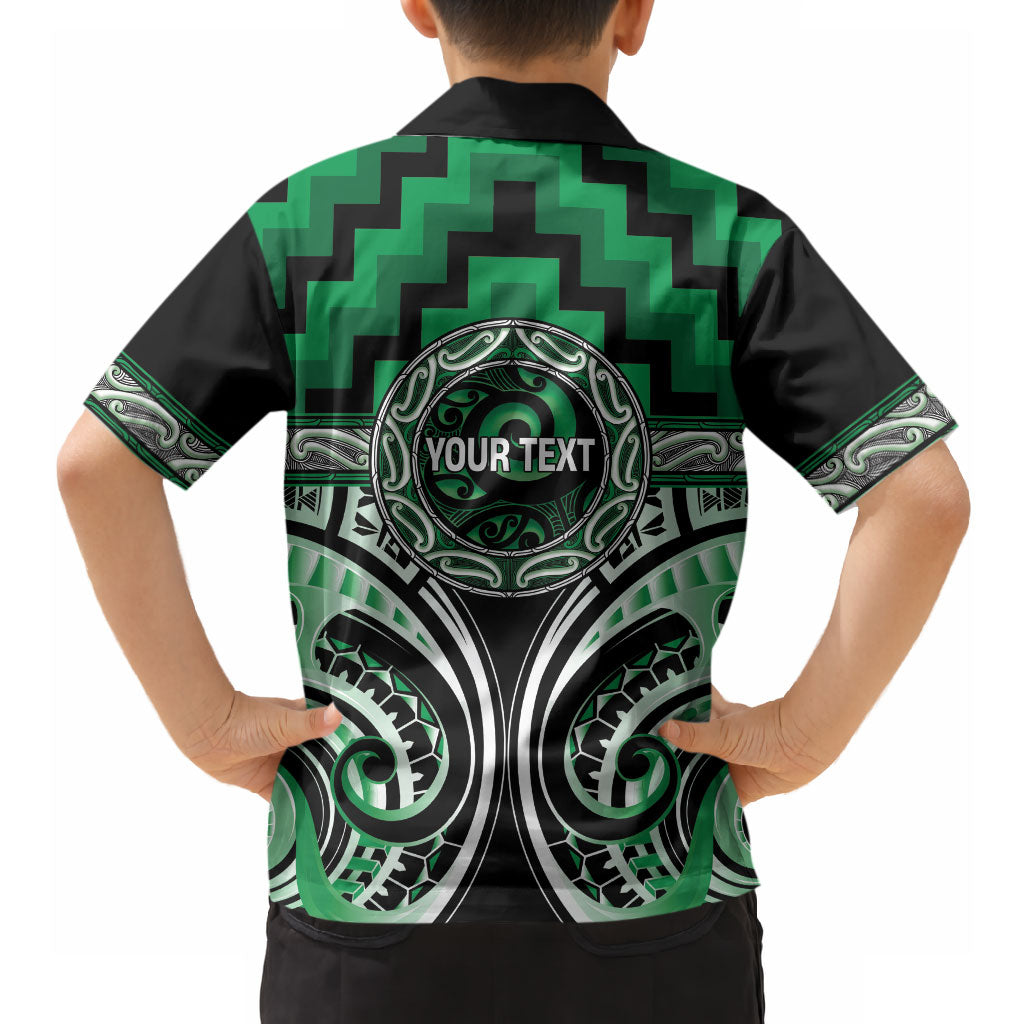 Aotearoa Ngati Maniapoto Personalised Hawaiian Shirt Maori Iwi Poutama Puhoro Tattoo