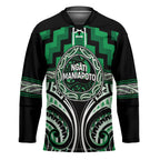 Aotearoa Ngati Maniapoto Personalised Hockey Jersey Maori Iwi Poutama Puhoro Tattoo