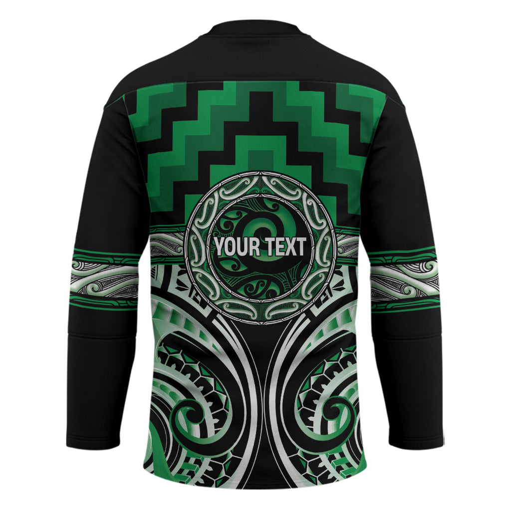 Aotearoa Ngati Maniapoto Personalised Hockey Jersey Maori Iwi Poutama Puhoro Tattoo