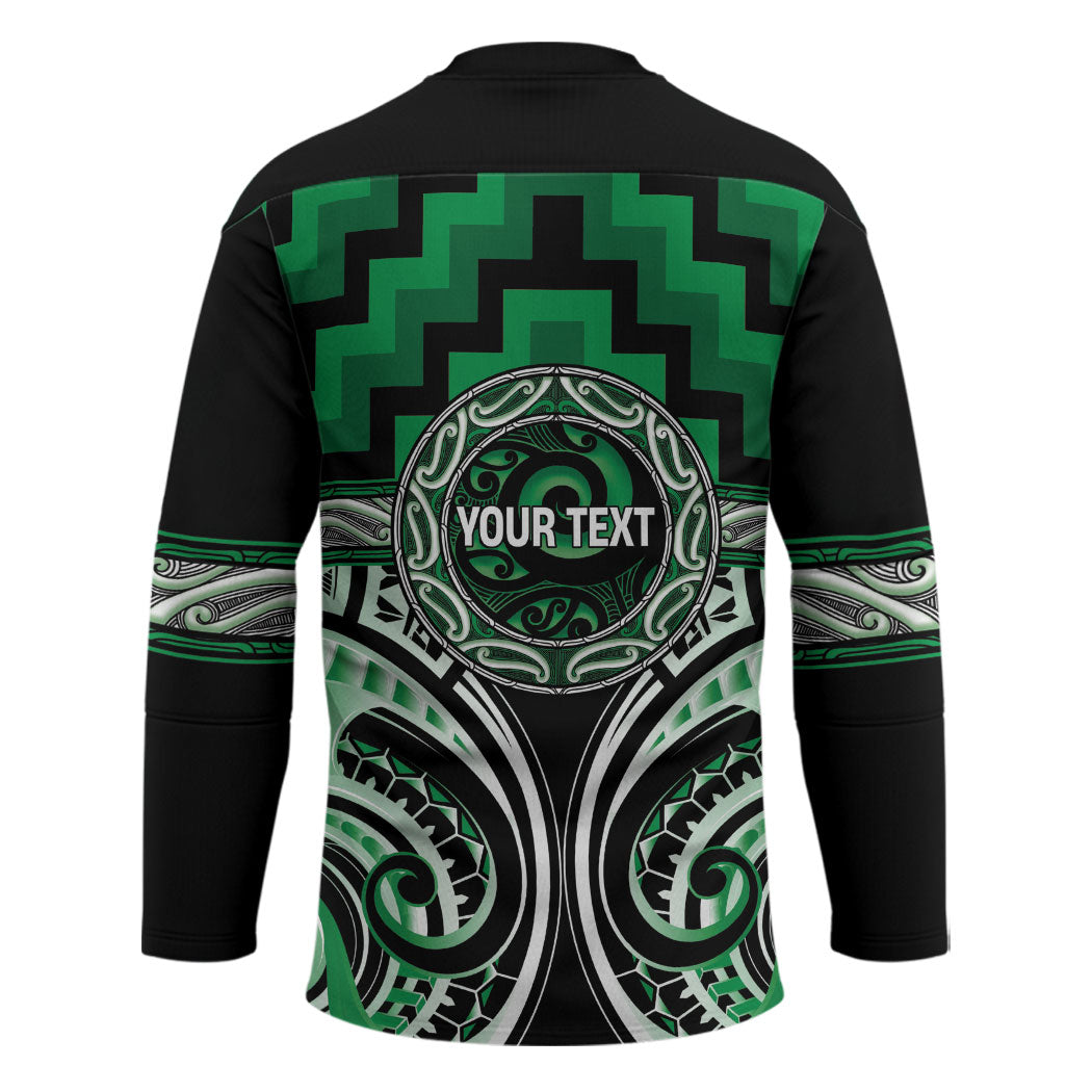 Aotearoa Ngati Maniapoto Personalised Hockey Jersey Maori Iwi Poutama Puhoro Tattoo