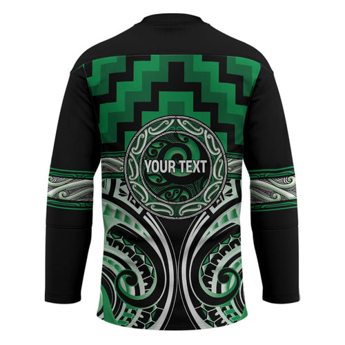 Aotearoa Ngati Maniapoto Personalised Hockey Jersey Maori Iwi Poutama Puhoro Tattoo
