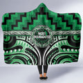 Aotearoa Ngati Maniapoto Hooded Blanket Maori Iwi Poutama Puhoro Tattoo