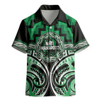 Aotearoa Ngati Maniapoto Personalised Kid Hawaiian Shirt Maori Iwi Poutama Puhoro Tattoo