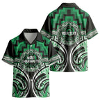 Aotearoa Ngati Maniapoto Personalised Kid Hawaiian Shirt Maori Iwi Poutama Puhoro Tattoo