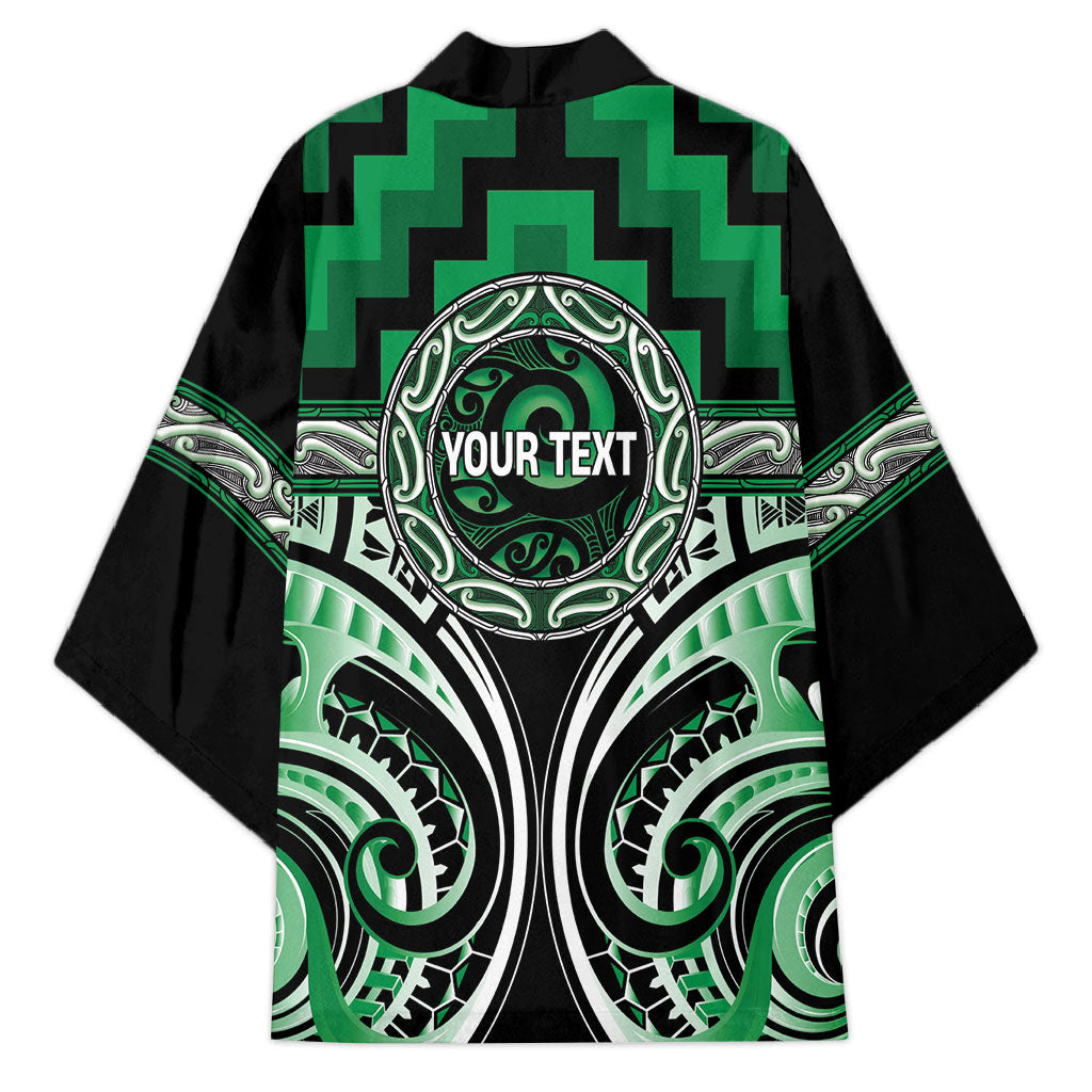Aotearoa Ngati Maniapoto Personalised Kimono Maori Iwi Poutama Puhoro Tattoo