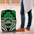 Aotearoa Ngati Maniapoto Luggage Cover Maori Iwi Poutama Puhoro Tattoo
