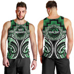 Aotearoa Ngati Maniapoto Personalised Men Tank Top Maori Iwi Poutama Puhoro Tattoo