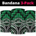 Aotearoa Ngati Maniapoto Neck Gaiter Maori Iwi Poutama Puhoro Tattoo