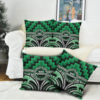 Aotearoa Ngati Maniapoto Pillow Cover Maori Iwi Poutama Puhoro Tattoo
