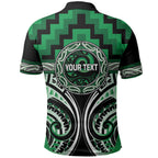 Aotearoa Ngati Maniapoto Personalised Polo Shirt Maori Iwi Poutama Puhoro Tattoo