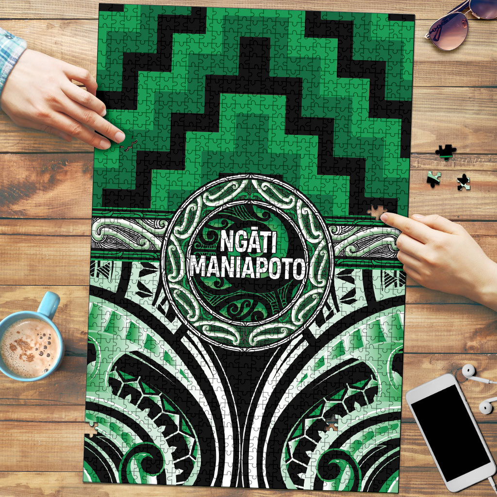 Aotearoa Ngati Maniapoto Puzzle Maori Iwi Poutama Puhoro Tattoo