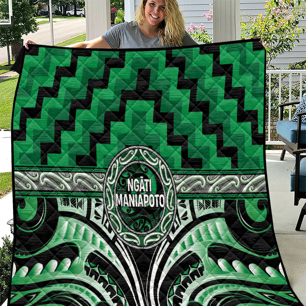 Aotearoa Ngati Maniapoto Quilt Maori Iwi Poutama Puhoro Tattoo