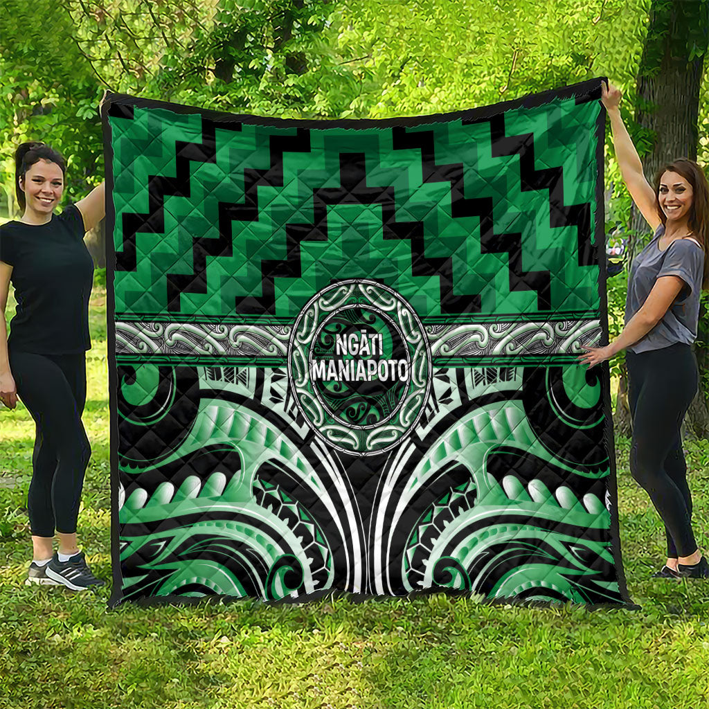 Aotearoa Ngati Maniapoto Quilt Maori Iwi Poutama Puhoro Tattoo