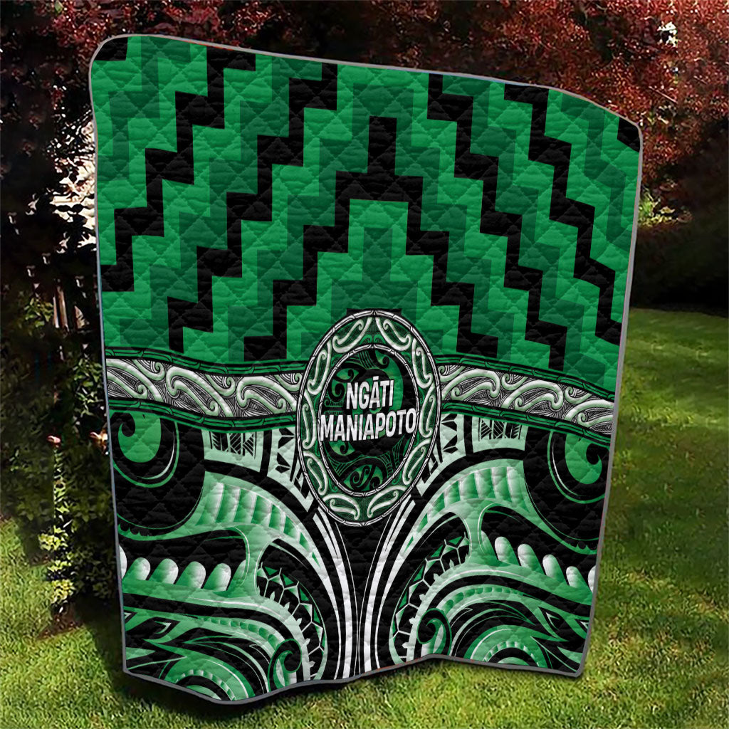 Aotearoa Ngati Maniapoto Quilt Maori Iwi Poutama Puhoro Tattoo