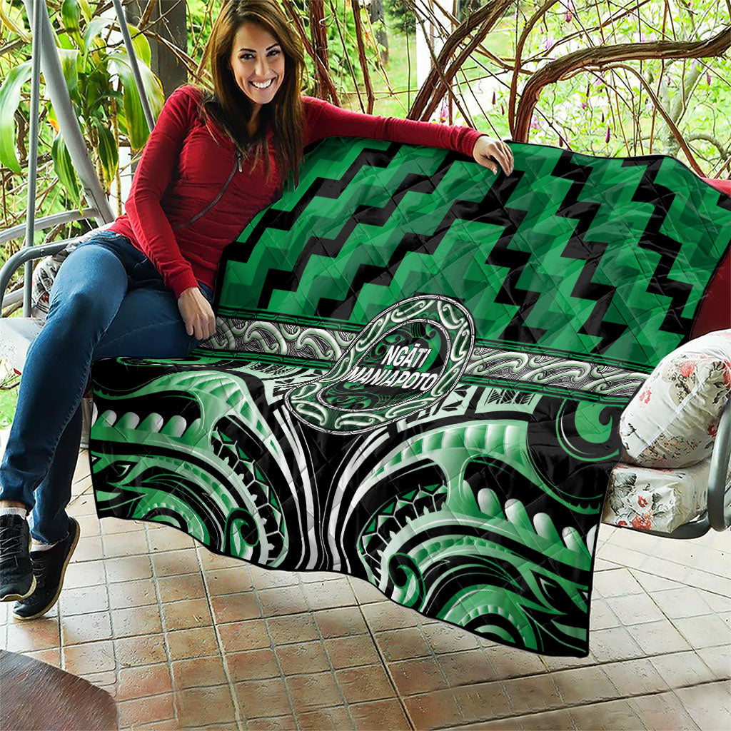 Aotearoa Ngati Maniapoto Quilt Maori Iwi Poutama Puhoro Tattoo