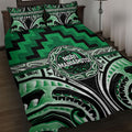 Aotearoa Ngati Maniapoto Quilt Bed Set Maori Iwi Poutama Puhoro Tattoo