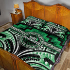 Aotearoa Ngati Maniapoto Quilt Bed Set Maori Iwi Poutama Puhoro Tattoo