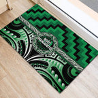 Aotearoa Ngati Maniapoto Rubber Doormat Maori Iwi Poutama Puhoro Tattoo