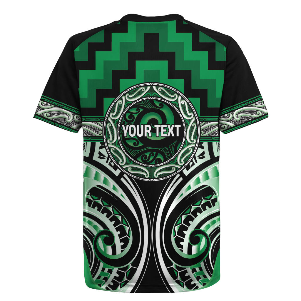 Aotearoa Ngati Maniapoto Personalised Rugby Jersey Maori Iwi Poutama Puhoro Tattoo