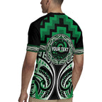 Aotearoa Ngati Maniapoto Personalised Rugby Jersey Maori Iwi Poutama Puhoro Tattoo
