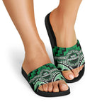 Aotearoa Ngati Maniapoto Slide Sandals Maori Iwi Poutama Puhoro Tattoo