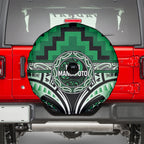 Aotearoa Ngati Maniapoto Spare Tire Cover Maori Iwi Poutama Puhoro Tattoo