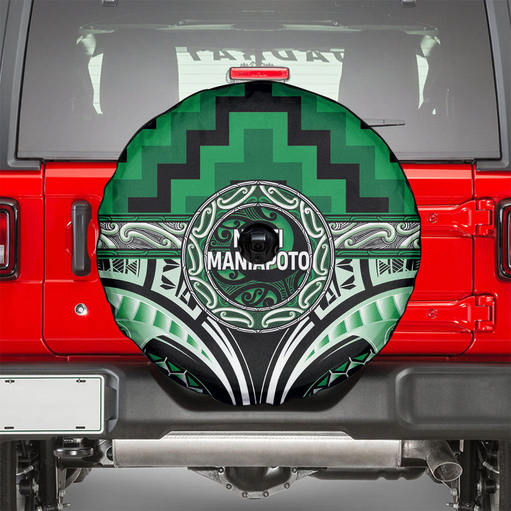 Aotearoa Ngati Maniapoto Spare Tire Cover Maori Iwi Poutama Puhoro Tattoo