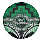 Aotearoa Ngati Maniapoto Spare Tire Cover Maori Iwi Poutama Puhoro Tattoo