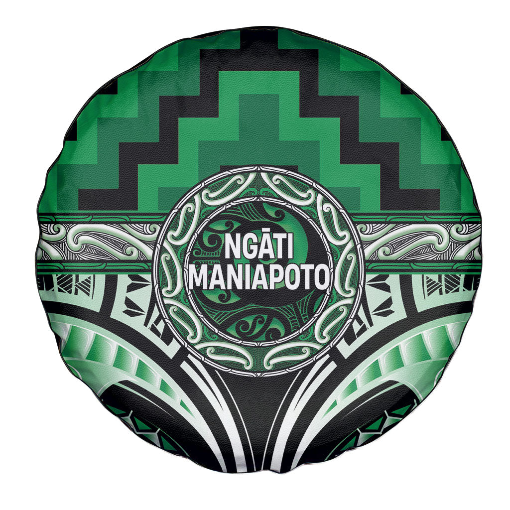 Aotearoa Ngati Maniapoto Spare Tire Cover Maori Iwi Poutama Puhoro Tattoo