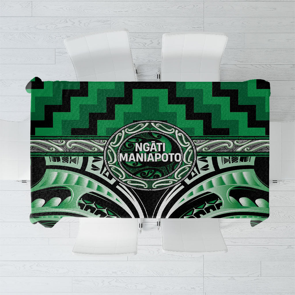 Aotearoa Ngati Maniapoto Tablecloth Maori Iwi Poutama Puhoro Tattoo
