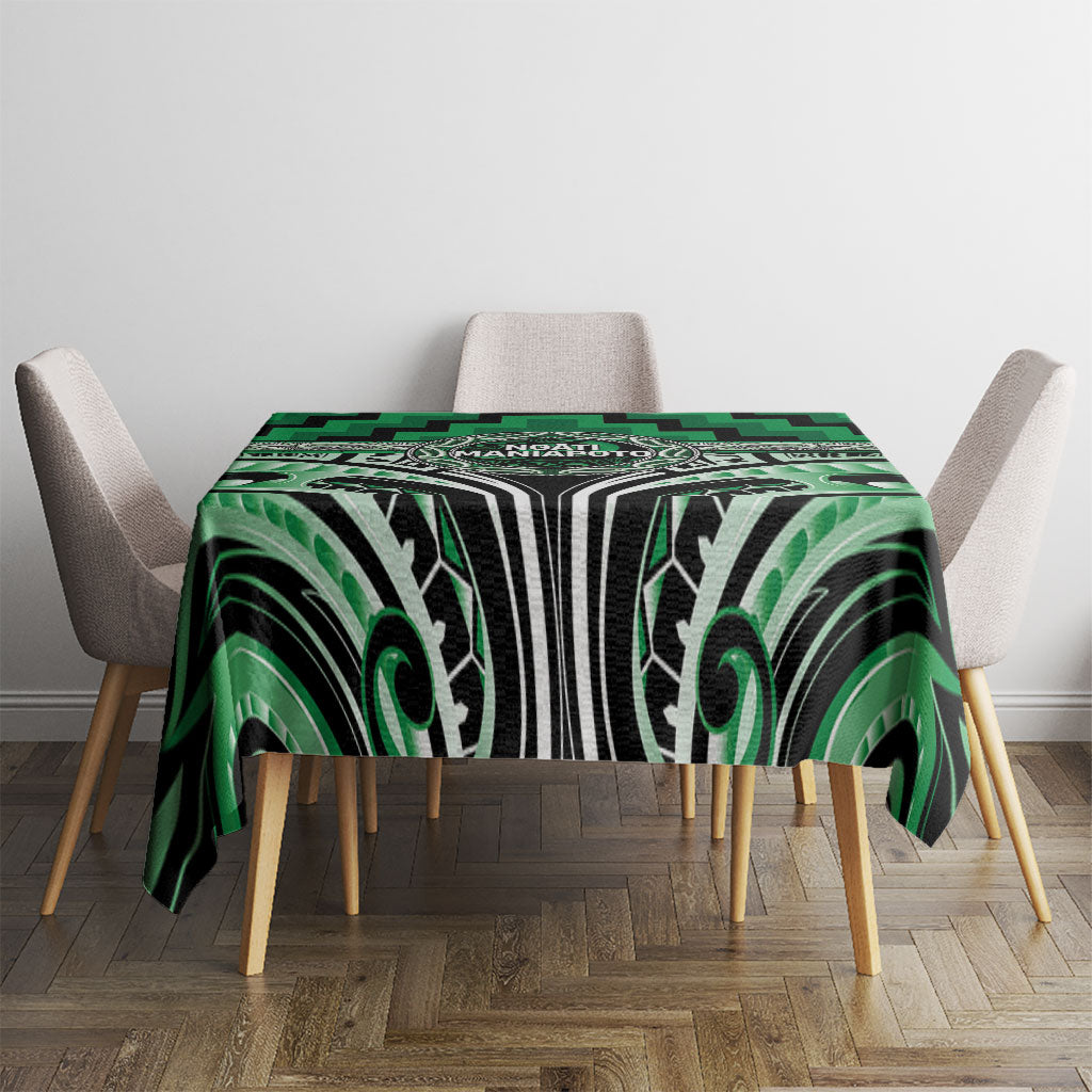 Aotearoa Ngati Maniapoto Tablecloth Maori Iwi Poutama Puhoro Tattoo