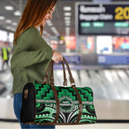 Aotearoa Ngati Maniapoto Travel Bag Maori Iwi Poutama Puhoro Tattoo