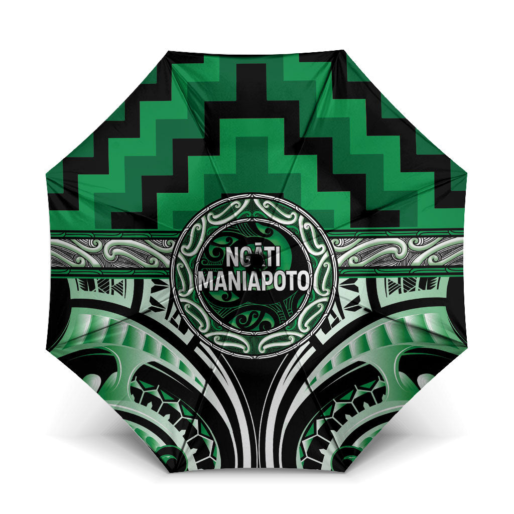 Aotearoa Ngati Maniapoto Umbrella Maori Iwi Poutama Puhoro Tattoo