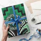 Aotearoa Ngati Maniapoto Wrapping Paper Maori Iwi Poutama Puhoro Tattoo