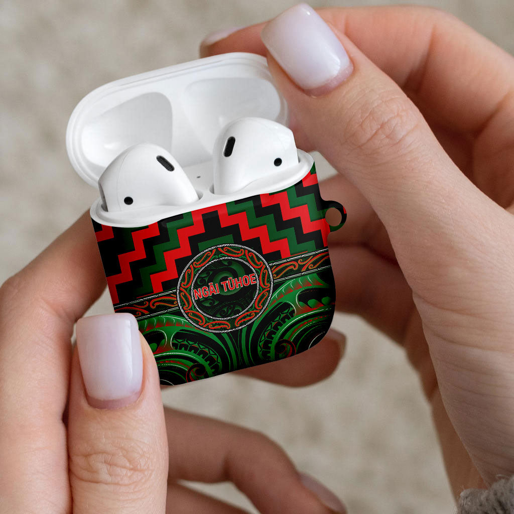 Aotearoa Ngai Tuhoe AirPods Case Maori Iwi Poutama Puhoro Tattoo