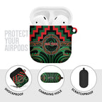 Aotearoa Ngai Tuhoe AirPods Case Maori Iwi Poutama Puhoro Tattoo