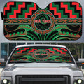 Aotearoa Ngai Tuhoe Auto Sun Shade Maori Iwi Poutama Puhoro Tattoo