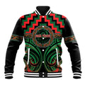 Aotearoa Ngai Tuhoe Personalised Baseball Jacket Maori Iwi Poutama Puhoro Tattoo