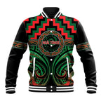 Aotearoa Ngai Tuhoe Personalised Baseball Jacket Maori Iwi Poutama Puhoro Tattoo