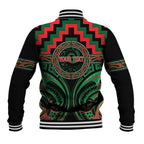 Aotearoa Ngai Tuhoe Personalised Baseball Jacket Maori Iwi Poutama Puhoro Tattoo