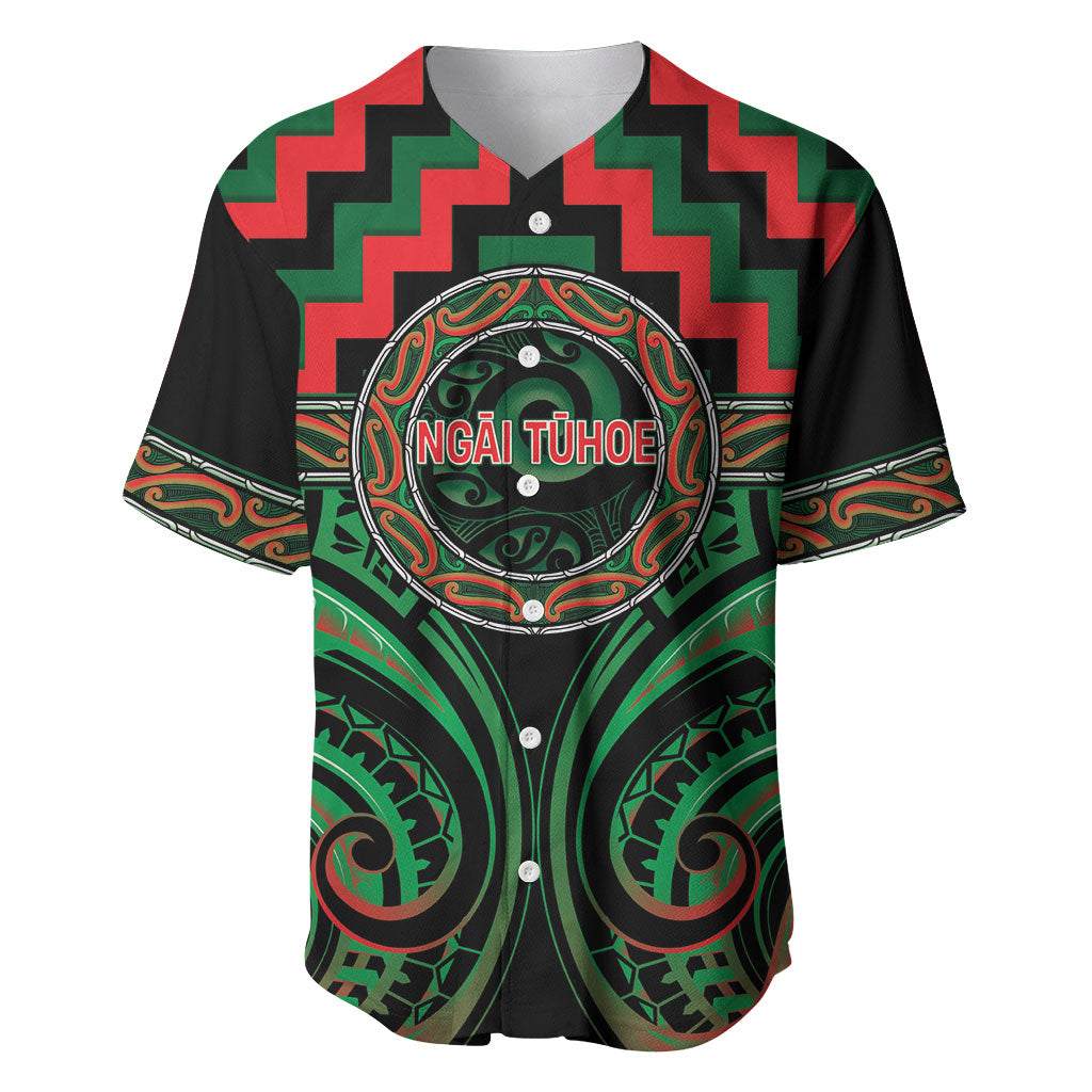 Aotearoa Ngai Tuhoe Personalised Baseball Jersey Maori Iwi Poutama Puhoro Tattoo